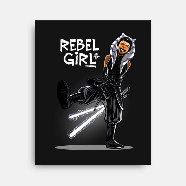 Rebel Girl-None-Stretched-Canvas-zascanauta