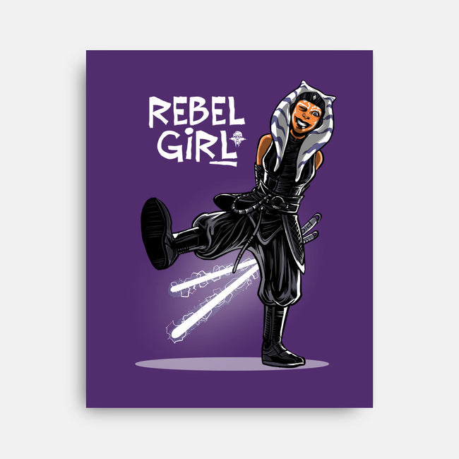 Rebel Girl-None-Stretched-Canvas-zascanauta