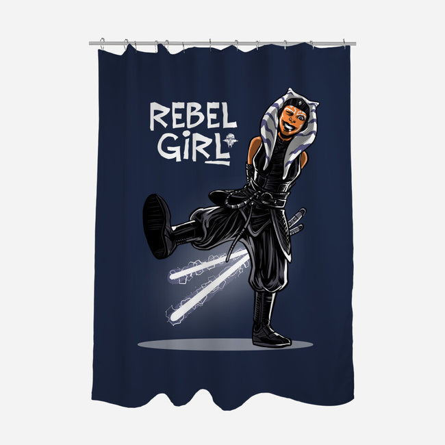 Rebel Girl-None-Polyester-Shower Curtain-zascanauta