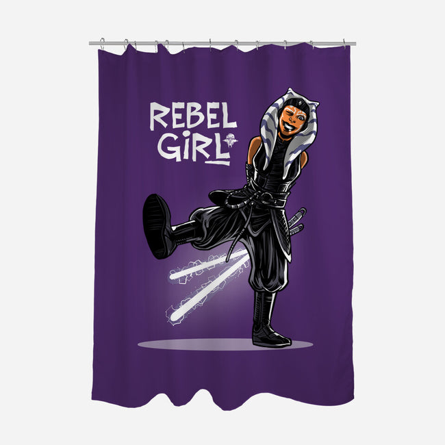 Rebel Girl-None-Polyester-Shower Curtain-zascanauta