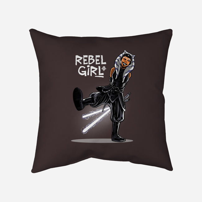 Rebel Girl-None-Removable Cover w Insert-Throw Pillow-zascanauta