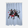 The Final Lesson Sumi-e-None-Polyester-Shower Curtain-DrMonekers