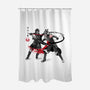 The Final Lesson Sumi-e-None-Polyester-Shower Curtain-DrMonekers