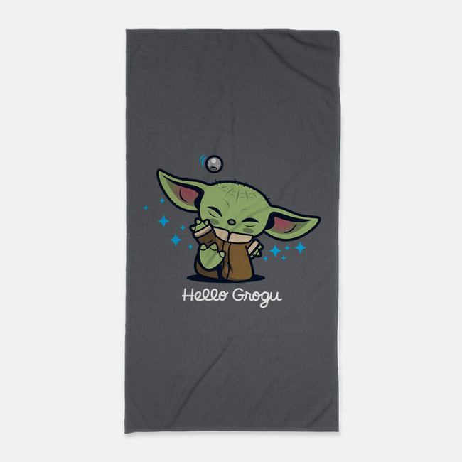 Hello Child-None-Beach-Towel-Boggs Nicolas