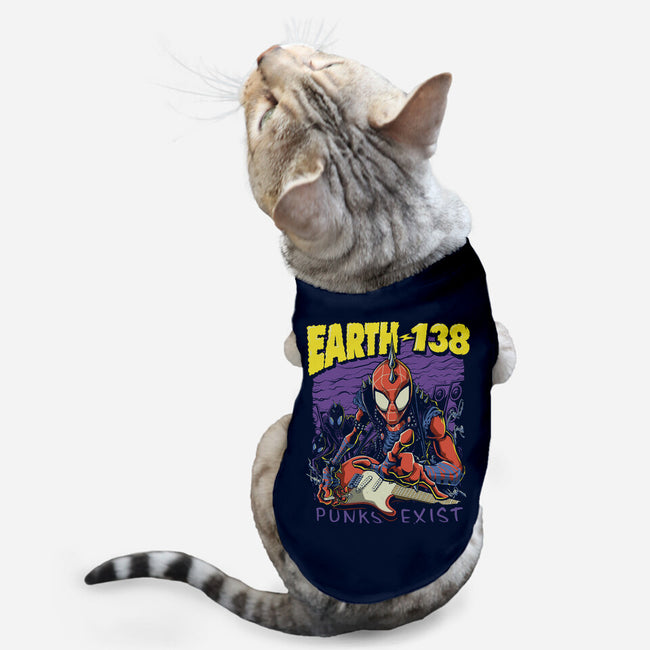 Punks Exist-Cat-Basic-Pet Tank-Betmac