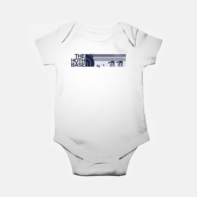 The Hoth Base-Baby-Basic-Onesie-kg07