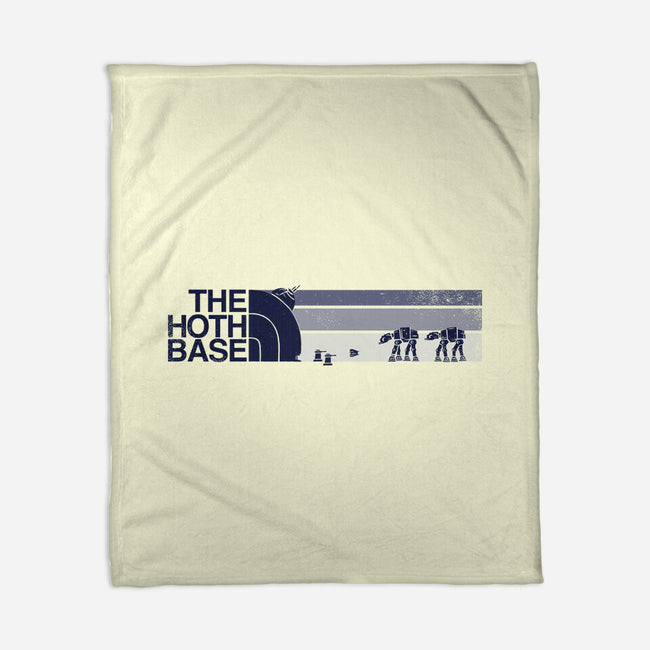 The Hoth Base-None-Fleece-Blanket-kg07