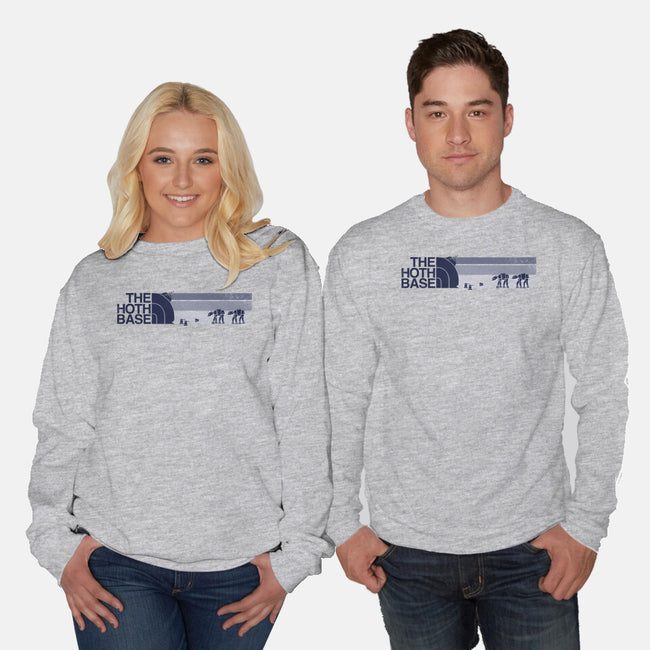 The Hoth Base-Unisex-Crew Neck-Sweatshirt-kg07