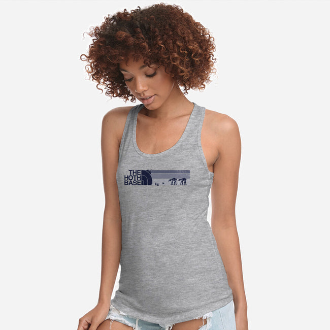 The Hoth Base-Womens-Racerback-Tank-kg07