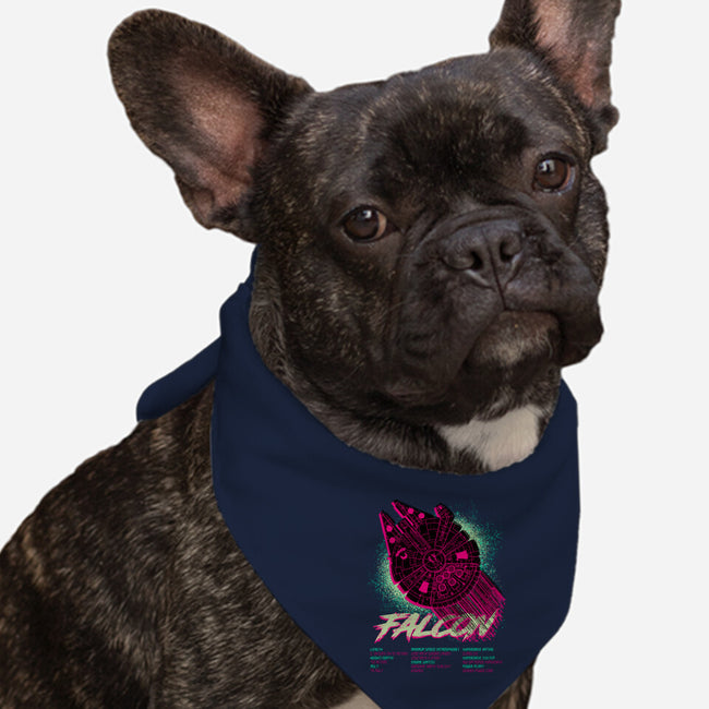 Falcon Technical Specs-Dog-Bandana-Pet Collar-Tronyx79