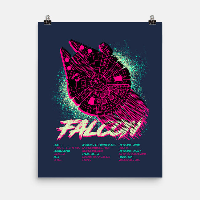 Falcon Technical Specs-None-Matte-Poster-Tronyx79