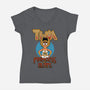 Princess Of Butts-Womens-V-Neck-Tee-Boggs Nicolas