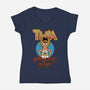 Princess Of Butts-Womens-V-Neck-Tee-Boggs Nicolas