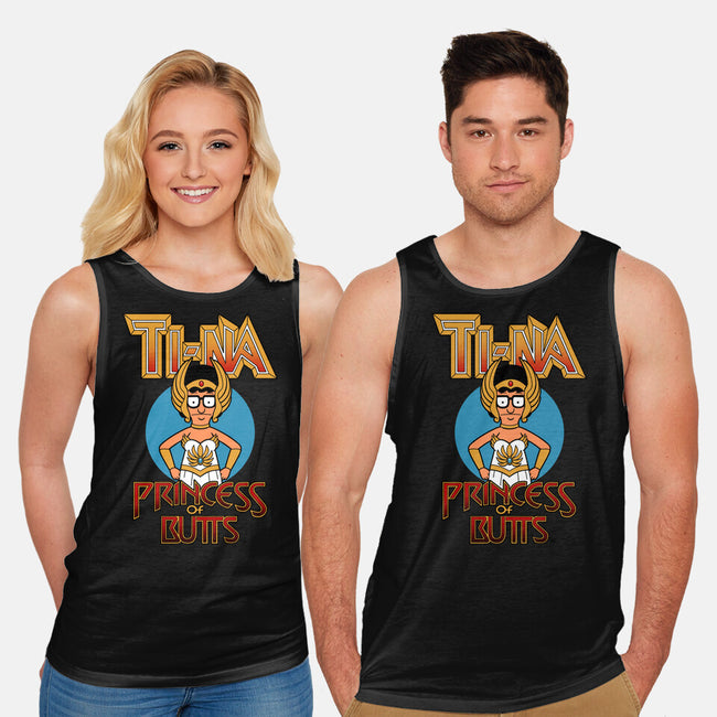 Princess Of Butts-Unisex-Basic-Tank-Boggs Nicolas