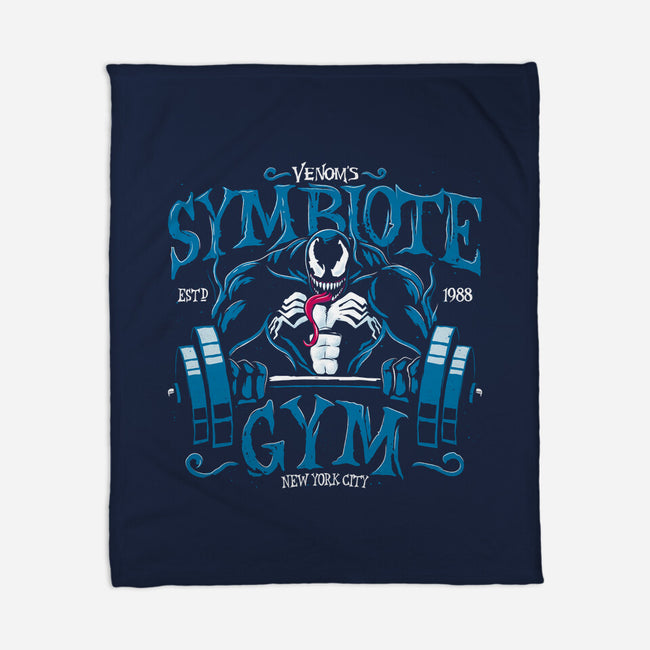 Symbiote V Gym-None-Fleece-Blanket-teesgeex