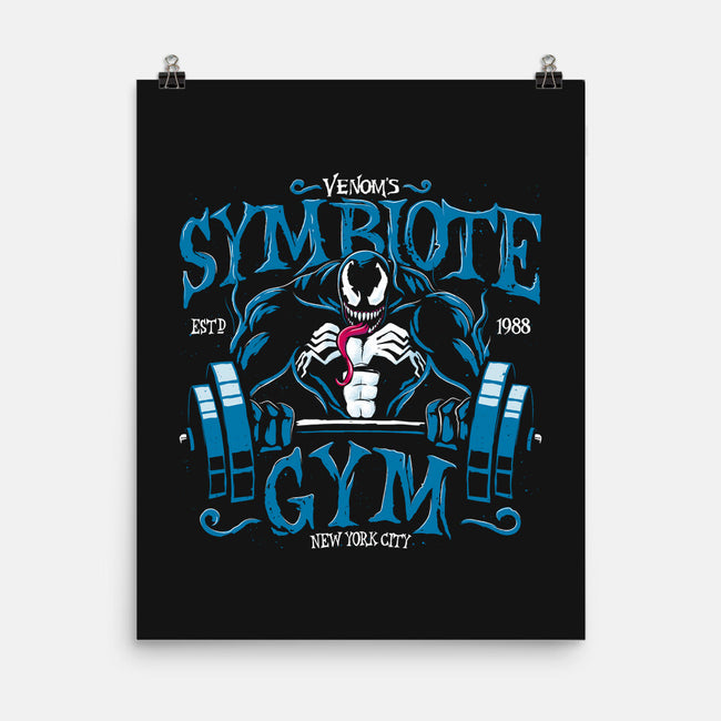 Symbiote V Gym-None-Matte-Poster-teesgeex