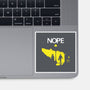 Possessed Nope-None-Glossy-Sticker-rocketman_art