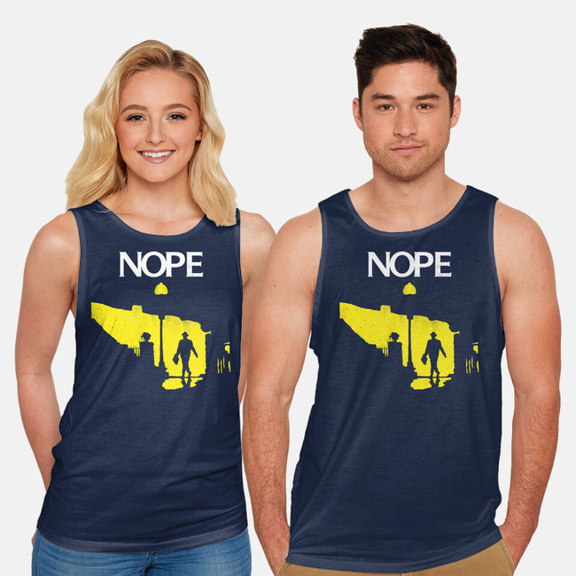 Possessed Nope-Unisex-Basic-Tank-rocketman_art