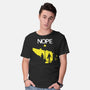 Possessed Nope-Mens-Basic-Tee-rocketman_art