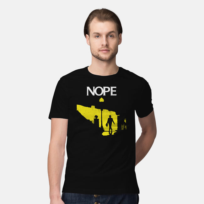 Possessed Nope-Mens-Premium-Tee-rocketman_art