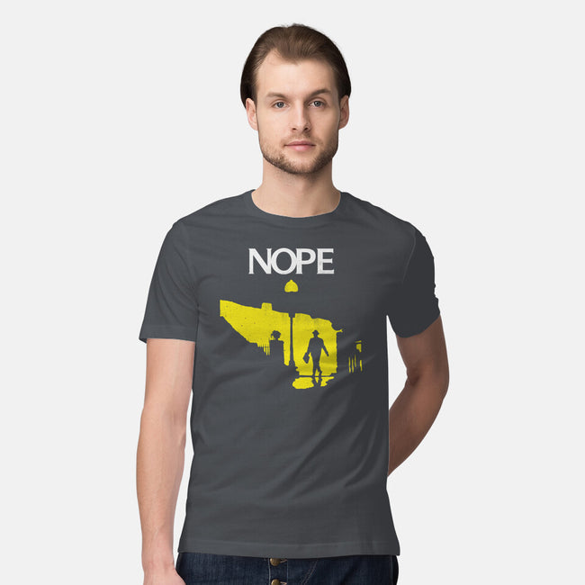 Possessed Nope-Mens-Premium-Tee-rocketman_art