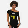 Possessed Nope-Womens-Off Shoulder-Tee-rocketman_art