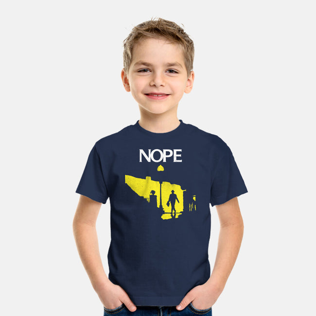 Possessed Nope-Youth-Basic-Tee-rocketman_art