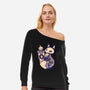 Ghoul Brew-Womens-Off Shoulder-Sweatshirt-ricolaa