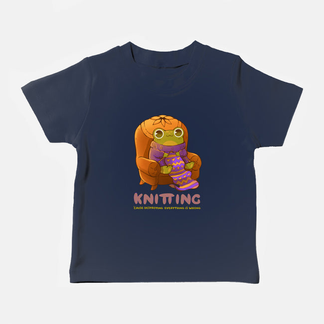 Do Not Destroy Anything-Baby-Basic-Tee-ricolaa