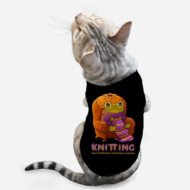 Do Not Destroy Anything-Cat-Basic-Pet Tank-ricolaa