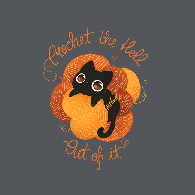 Crochet The Hell Out Of It-None-Glossy-Sticker-ricolaa