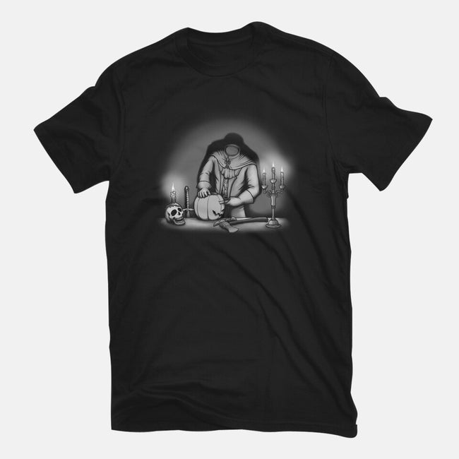 Pumpkin Carver-Womens-Fitted-Tee-pigboom