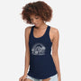 Pumpkin Carver-Womens-Racerback-Tank-pigboom