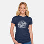 Pumpkin Carver-Womens-Fitted-Tee-pigboom