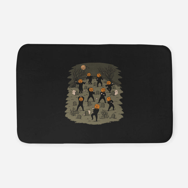 Graveyard Dance-None-Memory Foam-Bath Mat-pigboom