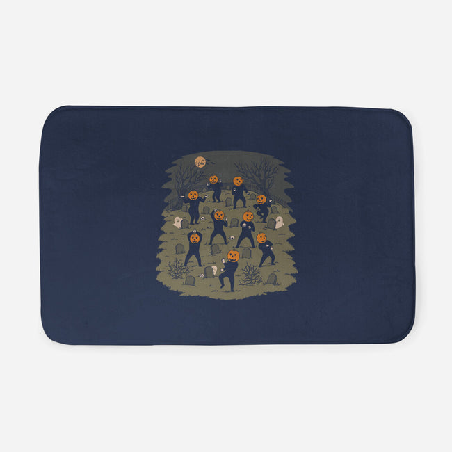 Graveyard Dance-None-Memory Foam-Bath Mat-pigboom