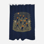 Graveyard Dance-None-Polyester-Shower Curtain-pigboom