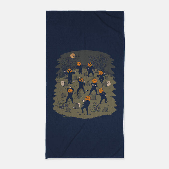 Graveyard Dance-None-Beach-Towel-pigboom