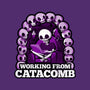 Working From Catacomb-Womens-Racerback-Tank-Aarons Art Room