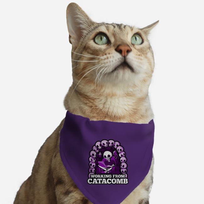 Working From Catacomb-Cat-Adjustable-Pet Collar-Aarons Art Room