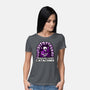 Working From Catacomb-Womens-Basic-Tee-Aarons Art Room