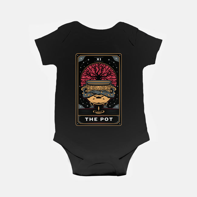 The Pot Tarot Card-Baby-Basic-Onesie-Logozaste