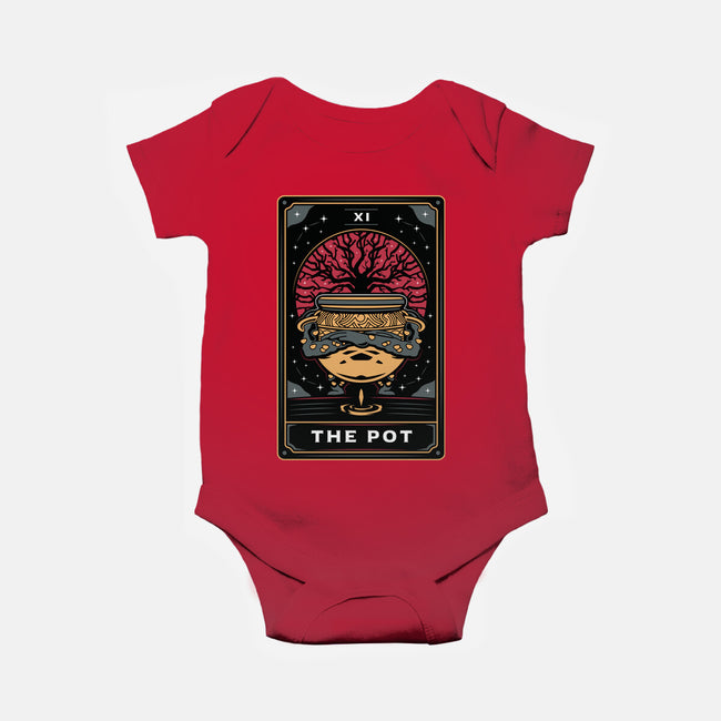 The Pot Tarot Card-Baby-Basic-Onesie-Logozaste