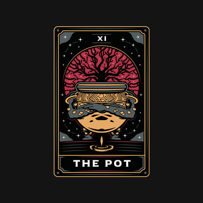 The Pot Tarot Card-None-Removable Cover-Throw Pillow-Logozaste