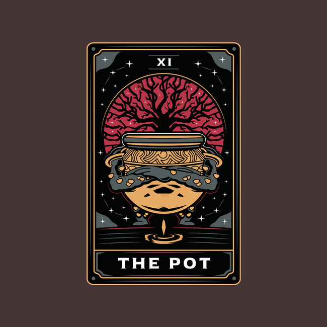 The Pot Tarot Card-None-Stretched-Canvas-Logozaste