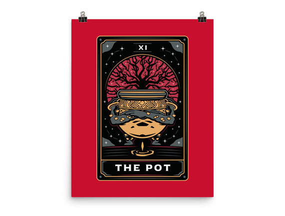 The Pot Tarot Card