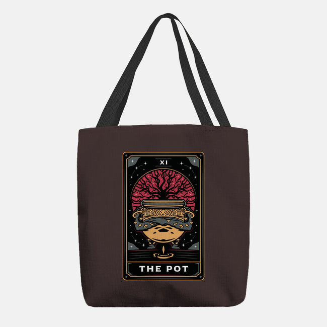 The Pot Tarot Card-None-Basic Tote-Bag-Logozaste