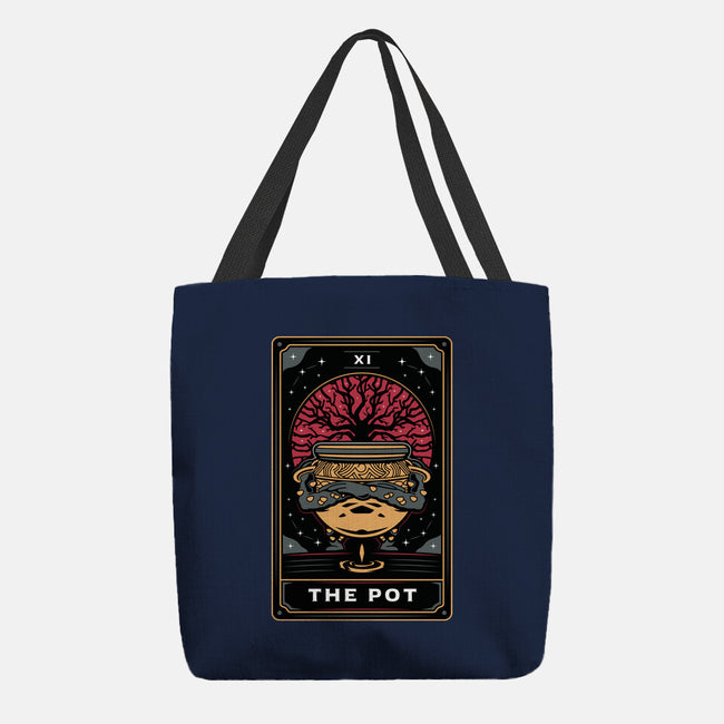 The Pot Tarot Card-None-Basic Tote-Bag-Logozaste