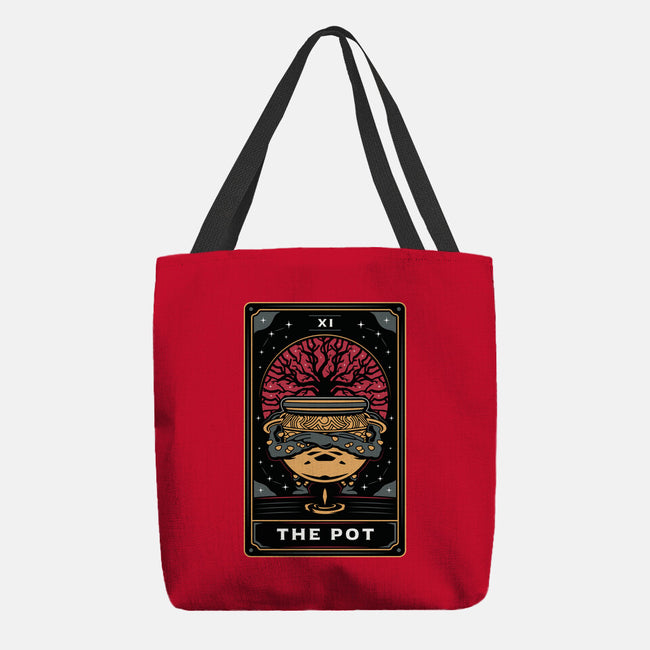 The Pot Tarot Card-None-Basic Tote-Bag-Logozaste