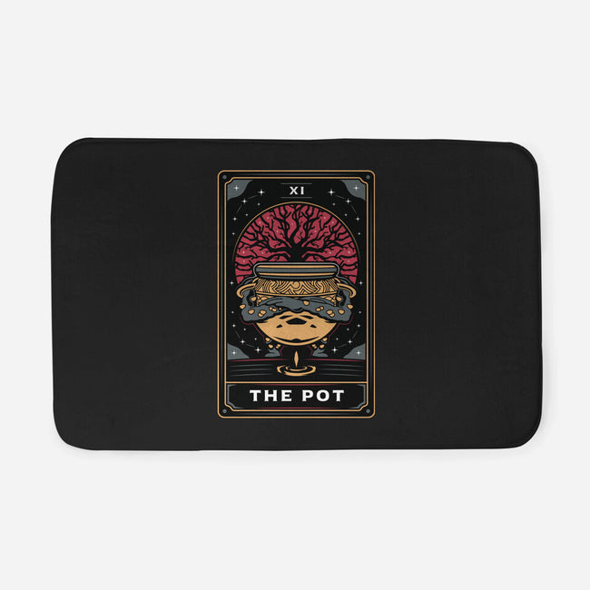 The Pot Tarot Card-None-Memory Foam-Bath Mat-Logozaste